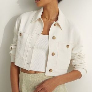 Aritzia Wilfred Little Cropped Jacket